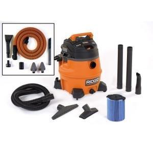 RIDGID 14-Gal. 6.0 Peak HP Wet/Dry Vac with Auto Detailing Kit